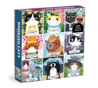 Bookish Cats 500 Piece Family Puzzle by Mudpuppy (Jigsaw)