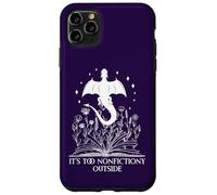 Bookish Dragon Book Club Reading Its Too Nonfictiony Outside Case for iPhone 11 Pro Max