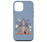 Bookish Ghost Haunted Bookstore Cat Bookworm Book Lover Case for iPhone 12 mini