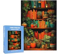 Bookish Sanctuary Jigsaw Puzzles for Adults 1000 Pieces