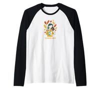 Bookish Soul with Boho Girl Raglan Baseball Tee
