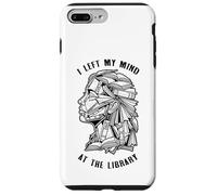 Bookish Woman Left My Mind At The Library Book Reader Girl Case for iPhone 7 Plus/8 Plus
