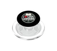 Bookkeeping Accountant Ledger Fan Design PopSockets PopGrip for MagSafe