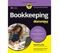 Bookkeeping for Dummies - Paperback / softback NEW Curtis, Veechi 01/09/2020
