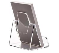 Booklet Holder | Desktop Organization Literature Stands | Acrylic Brochure & Flyers Exhibition Stands,for Magazines, Brochures, Menus and Vendor Business Cards