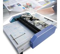 Booklet Making Machine for Bookbinding, Folding, and Stapling - Ideal for Printing Factories and Schools