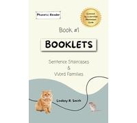 Booklets - Book 1 Phonetic Reader: Beginning Readers, Word Families, Phonics for kids ages 3+, Kindergarten, Montessori (Learning to Read)