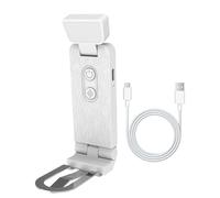 Booklight with Clip, Rechargeable Desk Lamp Design, 3.5x1.8x11.2cm, Adjustable Brightness Levels, Travel Piano Light, Compact Reading Feature, for Bedside Use