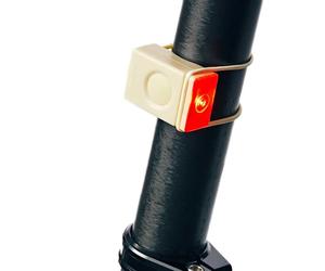 Bookman Block Led Usb Rear Light 18 Lumens Beige
