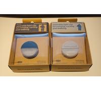 Bookman Urban Visibility Rechargeable Eclipse Light Clips Grey Black RRP £26 NEW