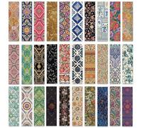 Bookmark 30pcs Classical Pattern Bookmark Reading Page Mark Card Book Notes Diary Mark Student Message Card