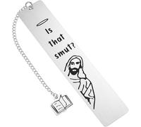Bookmark Book Cover Marks Funny Gifts Humor Peeking Reading Christian Lover Easter Books Readers Women Adults with Book Charm