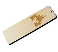 Bookmark Disney Castle Mickey Mouse Wooden Minnie Present Gift Wood Book Mark