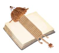 Bookmark for Kids Cute Animal Book Marks, Cool Crochet Bookmarks | Book Marks Christmas Stocking Stuffers New Year Birthday Teachers Students Kids Girls Boys