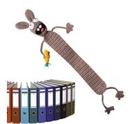 Bookmark for Kids Cute Animal Book Marks, Cool Crochet Bookmarks | Handmade for readers Kids Book Lovers Teachers Students School Reading Christmas Stocking Stuffers New Year Birthday Party