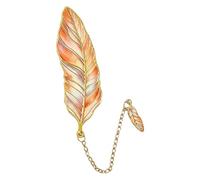 Bookmark for Vintage Metal Planner Markers with Chain | Aesthetic Page Clips for Writers Teachers | Metal, 8g, Children Teens Men Women Adults, Students Reading Planning, Lasting Use, Stylish Gift
