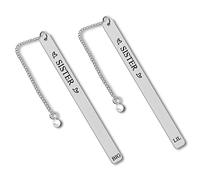 Bookmark Gifts for Best Friends Big Sister Littler Sister Matching Gifts for Reading Lovers Friends Christmas Birthday Presents Book Lover Graduation Friendship Presents