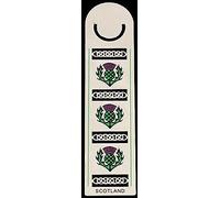Bookmark in Scottish Thistle Design. Celtic Glass Designs presents Sea Gems stunning enamelled pewter and nickel giftware. These significant and expressive gifts are ideal for Valentine's Day, Mother’s Day, Easter, Father’s Day, Christmas, Burns Night, birthdays, anniversaries, corporate events and special celebrations. FREE SHIPPING!