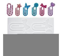 Bookmark Molds | Handmade Silicone Pape Clip Bookmark Molds | Book Mark Making Tool Easy Release for Teens Adults Kid Boy Book Lovers Men Girls Women Teachers