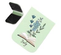 Bookmark, PU Leather Clip,Magnetic Bookmarks | for, Adults, Students, Notebook, Journal, Book