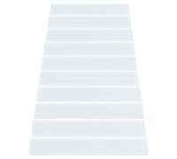 Bookmark Silicone Mold Reusable Elastic Rectangular DIY Crystal Drop Glue Bookmark Resin Silicone Mold Set of 10 for Craft Lovers and DIY Enthusiasts