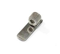 Bookmark Single Double Triple Hole Pen Holder with Pocket Clip Metal Spring Pen Clips for Notebooks Diary Pen Holder(Vertical 1 Hole)