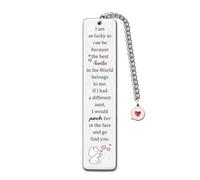 Bookmarks Auntie Mother's Day Gifts Aunt Birthday Present Women Appreciate Thanksgiving Family Day Keepsake Page Markers Christmas Thank You Aunty Book Reading Accessory Personalised