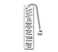 Bookmarks Birthday Gifts Appreciate Dad Mum Encouragement Happy 80s Birthday Present Personalized Book Lover Birth Day Best Wishes Keepsakes for Auntie Uncle Grandad Grandma Friends Bestie (80th)