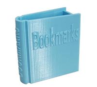 Bookmarks Display Stand for Shelf Desk Organiser Box Decorative Bookmarks Storage Container Study Room Decoration Artistic Bookshelf Decoration
