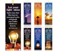 Bookmarks Exchange Gifts for Kids Classroom Prizes for Party (Light Shine)
