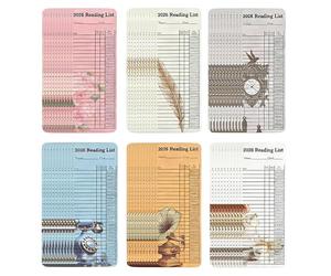 Bookmarks for Book Reviews, Pack of 60 Page Markers, Reading Accessories, Reading Diary Bookmarks with Reading Progress, for Readers, Students, Teachers, Women, Men, Children, Adults