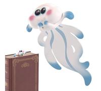 Bookmarks for Kids - Cute 3D Reading Accessories | Manta Eyes & Jellyfish Reading Bookmarks | For Home, School, Study, Classroom, Birthday , Readers and Book Lovers