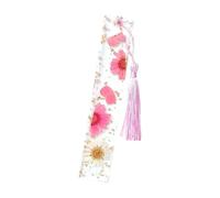 Bookmarks for Women - Pressed Bookmark, Transparent Daisy Epoxy Resin Bookmark | Floral Page Marker for Book Lovers Women Men Best Friends