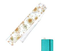 Bookmarks for Women - Pressed Flower Bookmark Epoxy Resin Bookmark Transparent Daisy Flower Bookmark Cute Stationery Student Teacher Gift Book Lovers for Birthday and