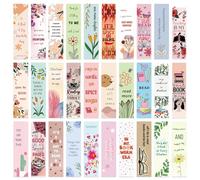Bookmarks Multipack 30 PCS Paper Bookmarks for Women Cute Book Mark Aesthetic Bookmark for Women Girls Book Lovers Gifts School Essential Stationery