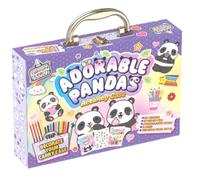 Bookoli - Adorable Panda Activity Case - Fun Activity Set for Kids - Animal Gift for Kids Aged 6 to 9 Years
