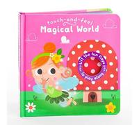 Bookoli - Magical World Touch and Feel - Sensory Book - Baby Touch and Feel Books - Childrens Toys