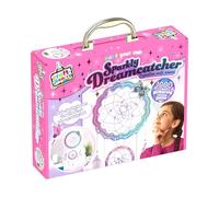 Bookoli - Make Your Own Sparkly Dreamcatcher Craft and Carry Activity Kit - Gifts for Girls - Arts and Crafts Activities for Kids
