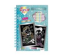 Bookoli - Mermaids Jewel Art Fun - Easy Diamond Painting for Kids with Over 600 Gems - Children's Craft Activities - Ages 6 to 9 Years Old - Mermaid Gifts