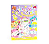 Bookoli - Original Squishmallows Easter Stickers - with Over 100 Puffy Stickers - Easter Gifts - Arts and Crafts for Kids - Easter Decorations