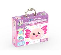 Bookoli Sew Your Own Cuddly Axolotl Cushion Kit | Gifts for Girls Ages 8+ Years | Arts and Crafts for Children | Learn to Sew Kit