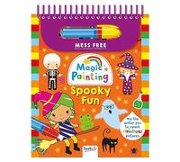 Bookoli - Spooky Fun Magic Painting Book - Mess Free Painting Book - Water Painting Book for Kids - Halloween Arts and Crafts for Toddlers
