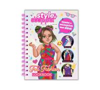 Bookoli - Stylestopper Foil Fashion Lookbook - Kids Craft Kit with Over 30 Sparkling Foil Sheets | Create Dazzling Outfits & Style Collections | Fashion Activity Set for Girls