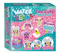 Bookoli - Too Cute Water Bead Art Water Beads Kit - with 90 Projects and 24-Page Book - Arts and Crafts for Kids 4 to 6 Years