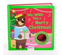 Bookoli - We Wish You a Merry Christmas Sing Along Neon Board Book - Kids Musical Book with Sound Button - Christmas Song Book for Toddlers - Gifts for Boys and Girls - Stocking Filler Ideas