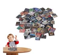 Books - 200 Non-Repetitive Mini Books | Foam Material Home Accessories | DIY Bookcase Study Room Decoration, Small Book for Crafts, S