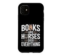 Books And Horses Over Everything Reader Case for iPhone 11