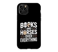 Books And Horses Over Everything Reader Case for iPhone 11 Pro