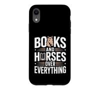 Books And Horses Over Everything Reader Case for iPhone XR