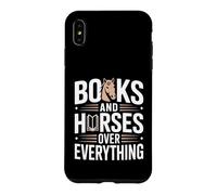 Books And Horses Over Everything Reader Case for iPhone XS Max